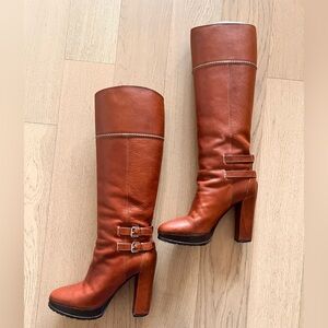Ralph Lauren Collection leather boots